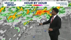 Scattered storms will be possible through tomorrow