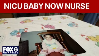 NICU baby returns to Milwaukee hospital – as NICU nurse | FOX6 News Milwaukee