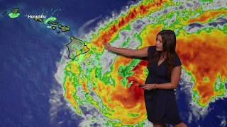 August 14, 2026 Hawaii weather and surf: Tracking Lala over Hawaii Island Friday into Saturday; J...