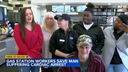 Texas man saved by gas station workers who performed CPR during cardiac arrest