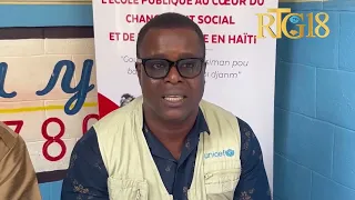 Solidarite Laïque Caraïbes ak UNICEF lanse ofisyèlman yon pwojè ki pote non "Gouvènans eskòle.