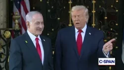 Israeli Prime Minister Netanyahu Arrives at Mar-a-Lago