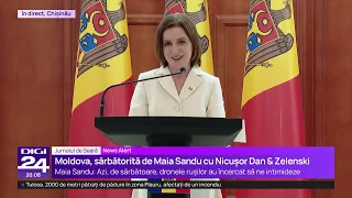 Maia Sandu: Acum 35 de ani eram trei ţări sărace, iar astăzi suntem respectate în Europa