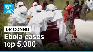 DRC’s Ebola outbreak reaches 5,000 cases, outpaces response efforts at unprecedented speed
