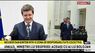 Nicusor Dan: It is difficult for Siegfried Muresan to secure the votes!