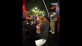 Mbrëmë Prizreni,foli me një zë:''Jo në emrin tim!’’në mbrojte të drejtësisë për çlirimtarët në Hagë