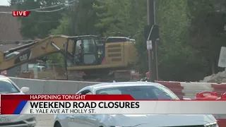 Stretch of Yale Avenue closed over weekend, Monday morning
