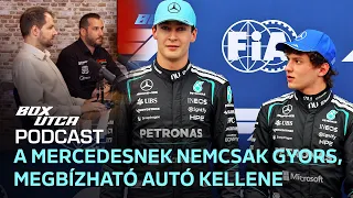 Russell ezzel a teljesítménnyel nem tud vb-harcban maradni | Boxutca podcast