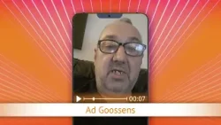 TV Oranje app videoboodschap - Ad Goossens