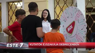Kutatók Éjszakája a Debreceni Egyetemen
