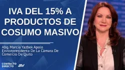 Entrevista con Marcia Yazbek - Exvicepdta. Cámara De Comercio De Quito | Contacto Directo | Ecuavisa