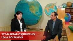 273-maktab o‘qituvchisi Lola Boltayeva || Muallimning bir kuni (03.01.2026)