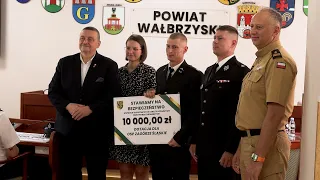 Wałbrzych County provides financial support to all local volunteer fire departments