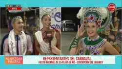 3era Noche de la Fiesta Nacional de la Playa de Río - Representantes del Carnaval
