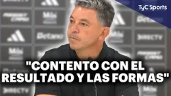 GALLARDO tras el TRIUNFO de RIVER: "EL INICIO ES DURO PARA TODOS, PERO LO HICIMOS BIEN" ?️