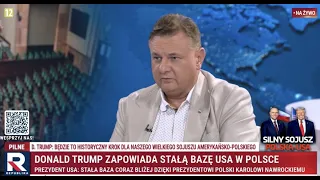 Król: Action regarding the US Army base may be a prelude to what will happen at the Constitutiona...