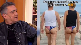 Nito Artaza reveals he wears a speedo: "I'm a speedo guy"