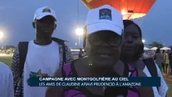 Campagne électorale avec Montgolfière au ciel : Les amis de Claudine Afiavi PRUDENCIO à l’Amazone Campagne électorale avec Montgolfière au ciel : Les amis de Claudine Afiavi PRUDENCIO à l’Amazone