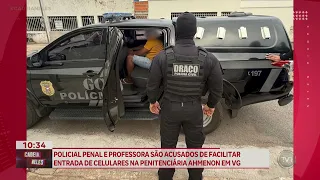 Operation investigates police officer and teacher for facilitating cell phone smuggling into VG p...