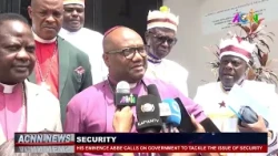 HIS EMINENCE ABBE CALLS ON GOVERNMENT TO TACKLE THE ISSUE OF SECURITY