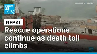 Rescue operations ongoing as death toll continues to rise • FRANCE 24 English