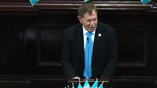 Discurso Pdte. Luis Contreras por los 205 años de independencia de Guatemala.
