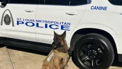 SLMPD K9 Officer receives body armor