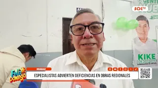 Huaraz: Specialists warn of regional project deficiencies