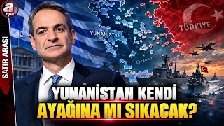 Yunanistan'dan 12 Mil Mesajı! Miçotakis Kime Güveniyor? | A Haber