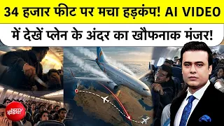 Syed Suhail | Dubai Flight Emergency Landing: AI VIDEO में देखें प्लेन के अंदर का खौफनाक मंजर!