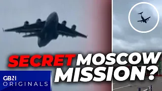 MYSTERY US military plane lands in MOSCOW as Kremlin claims 'NO IDEA' amid claim CIA Chief on board