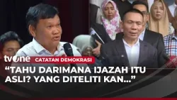 Emrus Sihombing: Kredibilitas Rismon Bisa Diragukan Oleh Publik | Catatan Demokrasi tvOne