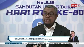 250926 - BW-TEKNOLOGI NUKLEAR PERKASA EKONOMI NEGARA: SEKTOR PERUBATAN, PERTANIAN DAN INDUSTRI
