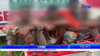 CRIME: ESSC Arrests Four Burglars, Battery Thief