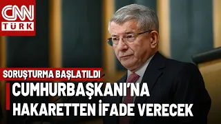 BREAKING NEWS🚨Ahmet Davutoğlu to Give Statement on Monday Over 'Insulting the President' Charges