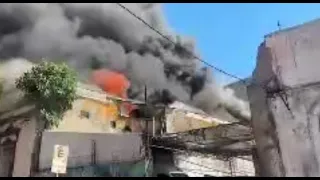 Fire at a downtown Asunción nightclub
