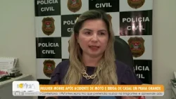 Woman dies after motorcycle accident and couple's fight in Praia Grande - 10/13/2026