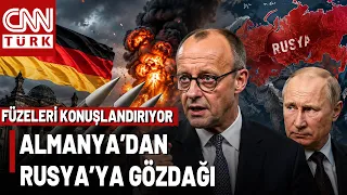 Almanya'dan Rusya'ya Karşı Füze Hamlesi! "Savaş Rusya Güç Kaybedene Kadar Sürecek"