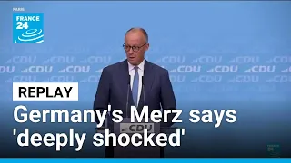 REPLAY: 'Shocked' Merz speaks after far-right election victory • FRANCE 24 English
