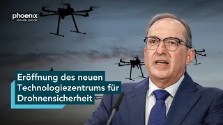 Drohnensicherheit - Eröffnung des neuen Technologiezentrums mit Innenminister Dobrindt | 18.08.26