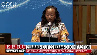 Title: First Lady Rachael Ruto Calls for Greater Digital Literacy Among Kenyans. #ebrunews