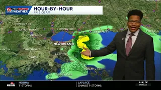 Elevated rain chances return to Louisiana's weather forecast by this weekend
