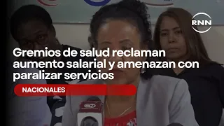 Health unions demand salary increase and threaten to halt services