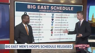What is the toughest stretch of UConn's Big East schedule?
