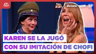 😂BEHIND THE WALL ❤️ | SHE NAILED IT! Karen Doggenweiler did the BEST Chofi IMPRESSION😂