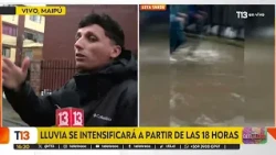 Mayor Vodanovic on the rains: "At that intensity, there is nothing we can do"