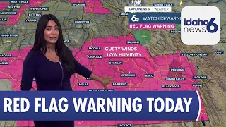 Fire and Flooding Concerns Across Southern Idaho Today