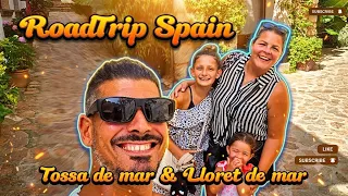 Roadtrip Spain🇪🇦Tossa de mar & Lloret de mar 🫶🏼🥳Exploring Spain!