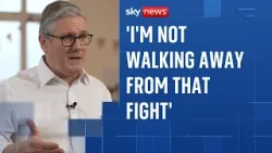 Keir Starmer says he will lead Labour into the next general election | Beth Rigby analysis Keir Starmer says he will lead Labour into the next general election | Beth Rigby analysis