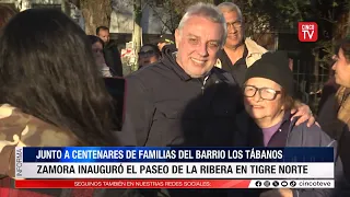 Inauguration of the Paseo de la Ribera in North Tigre: A new space for the community